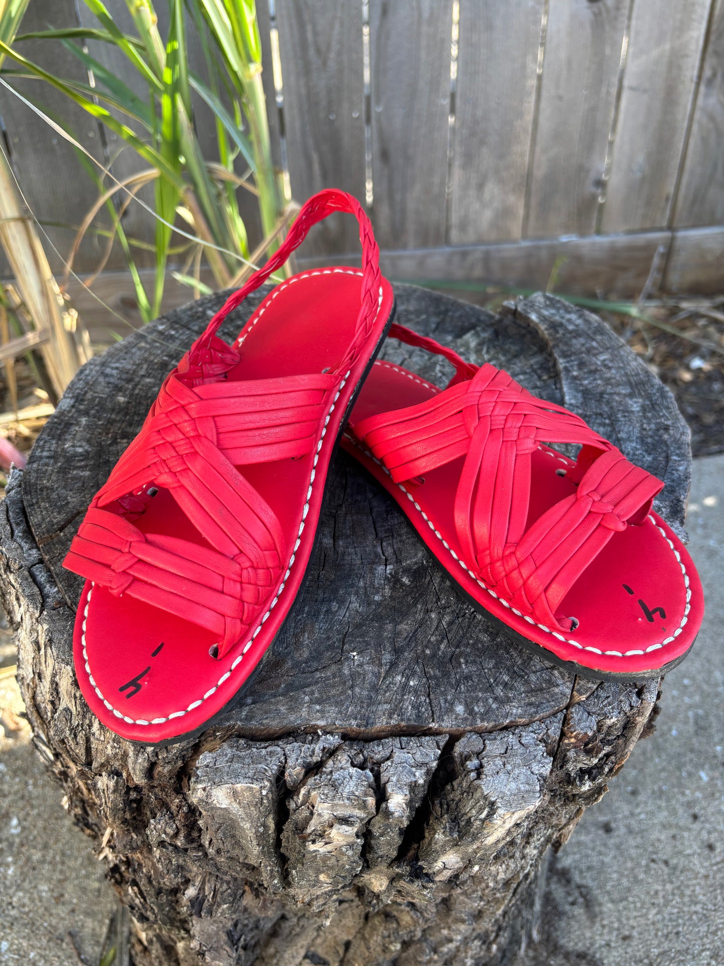 Huarache de Araña Rojo