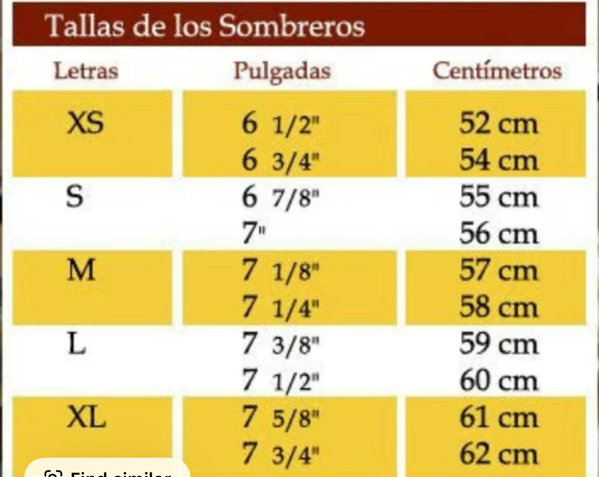 Sombrero Calentano 40 vueltas
