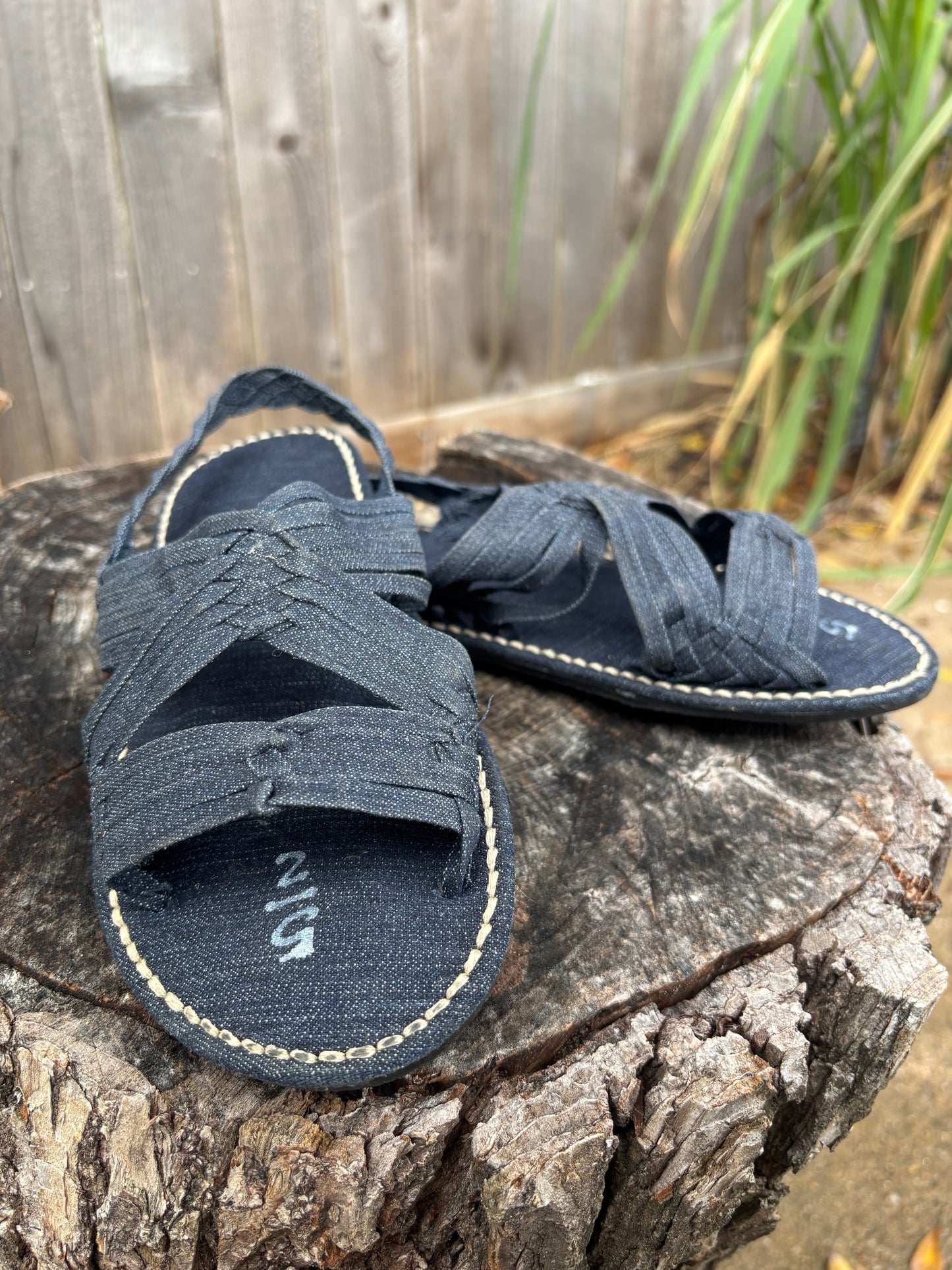 Huarache de Araña Mezclilla