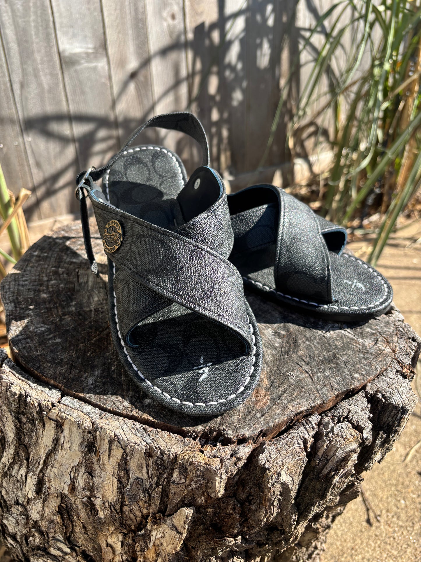 Huarache Cruzado Negro CC