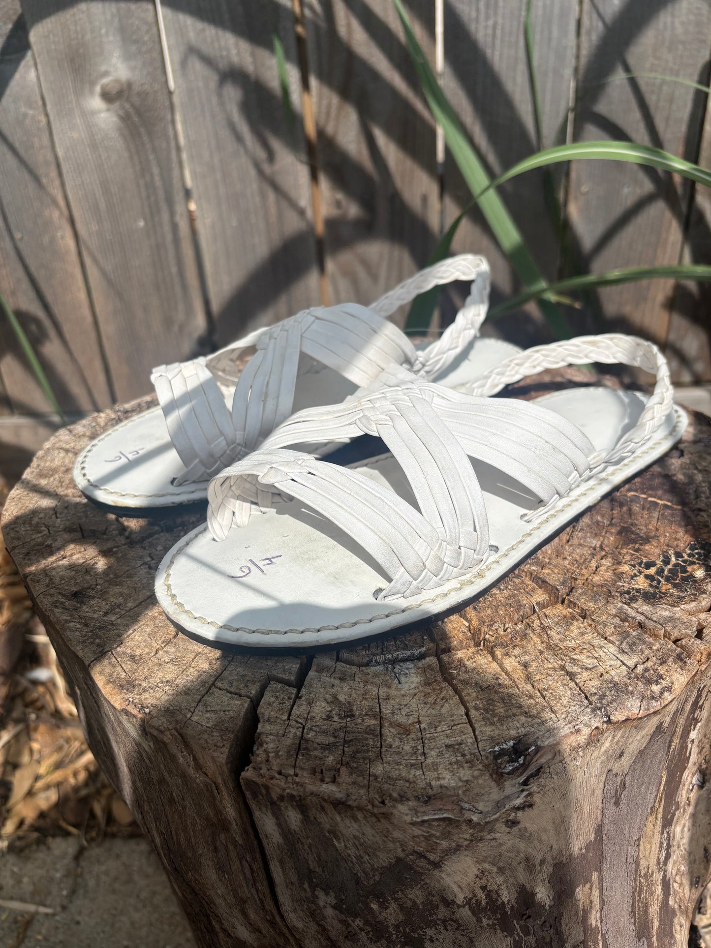 Huarache de Araña Blanco