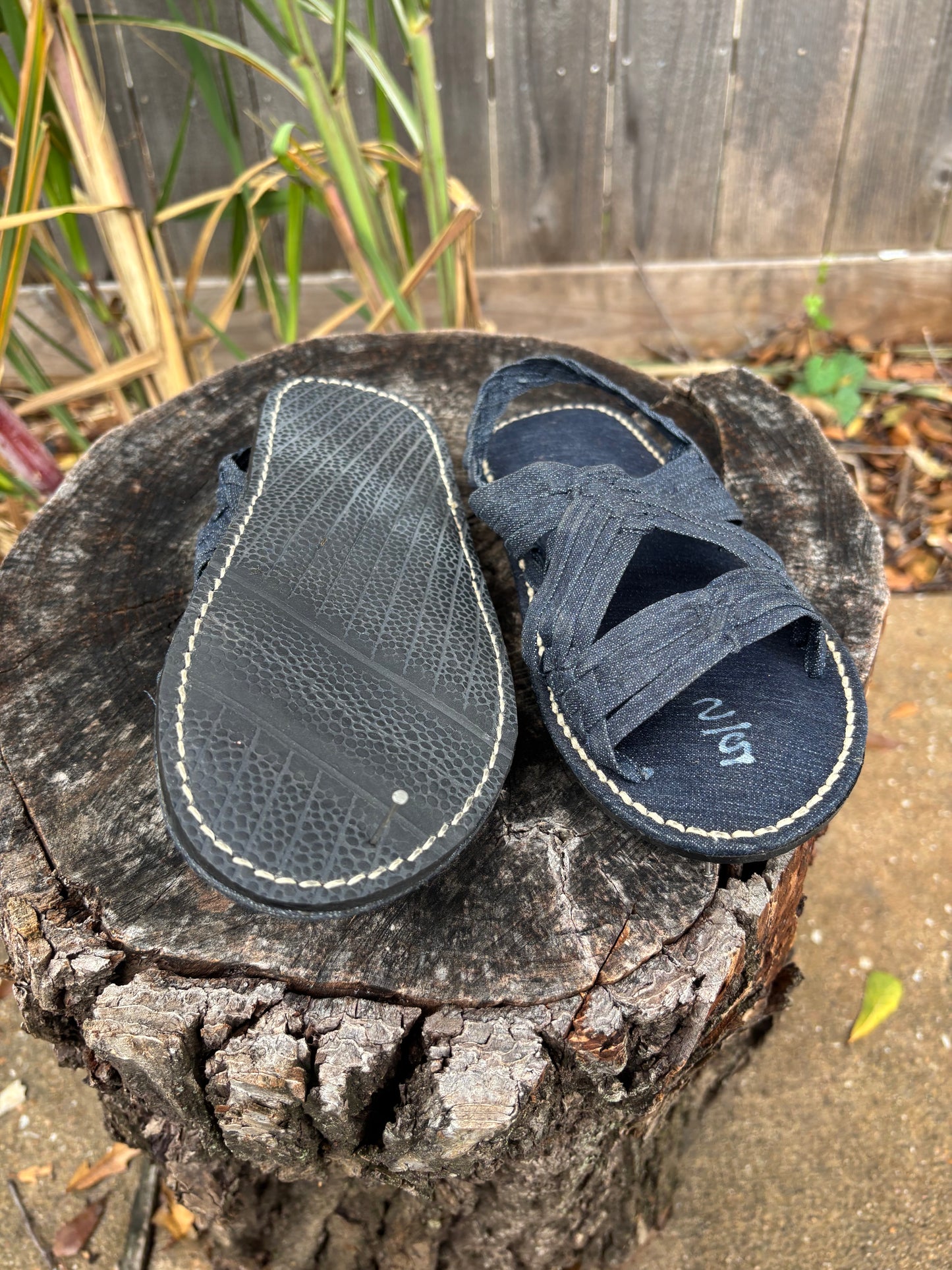 Huarache de Araña Mezclilla