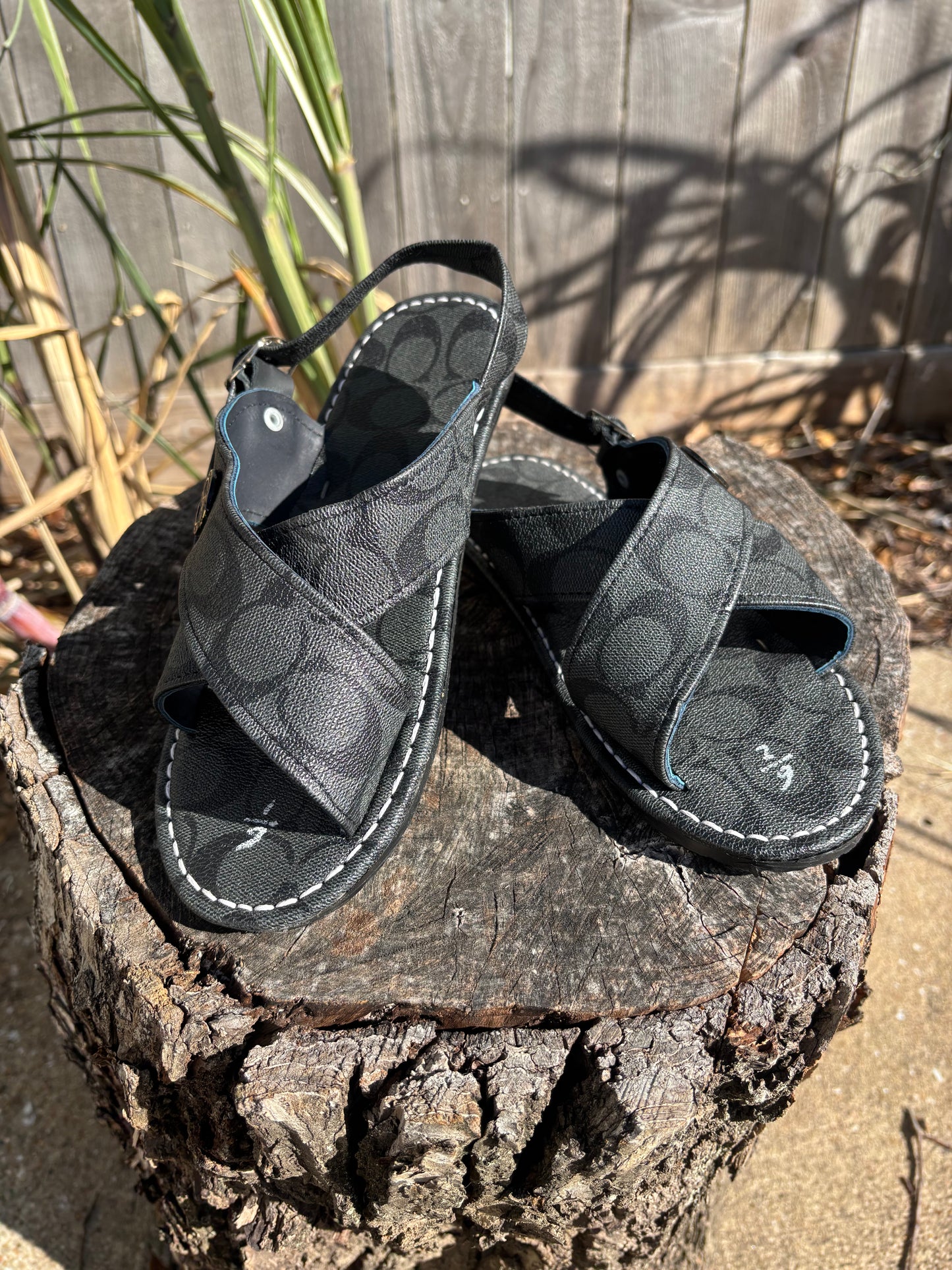 Huarache Cruzado Negro CC