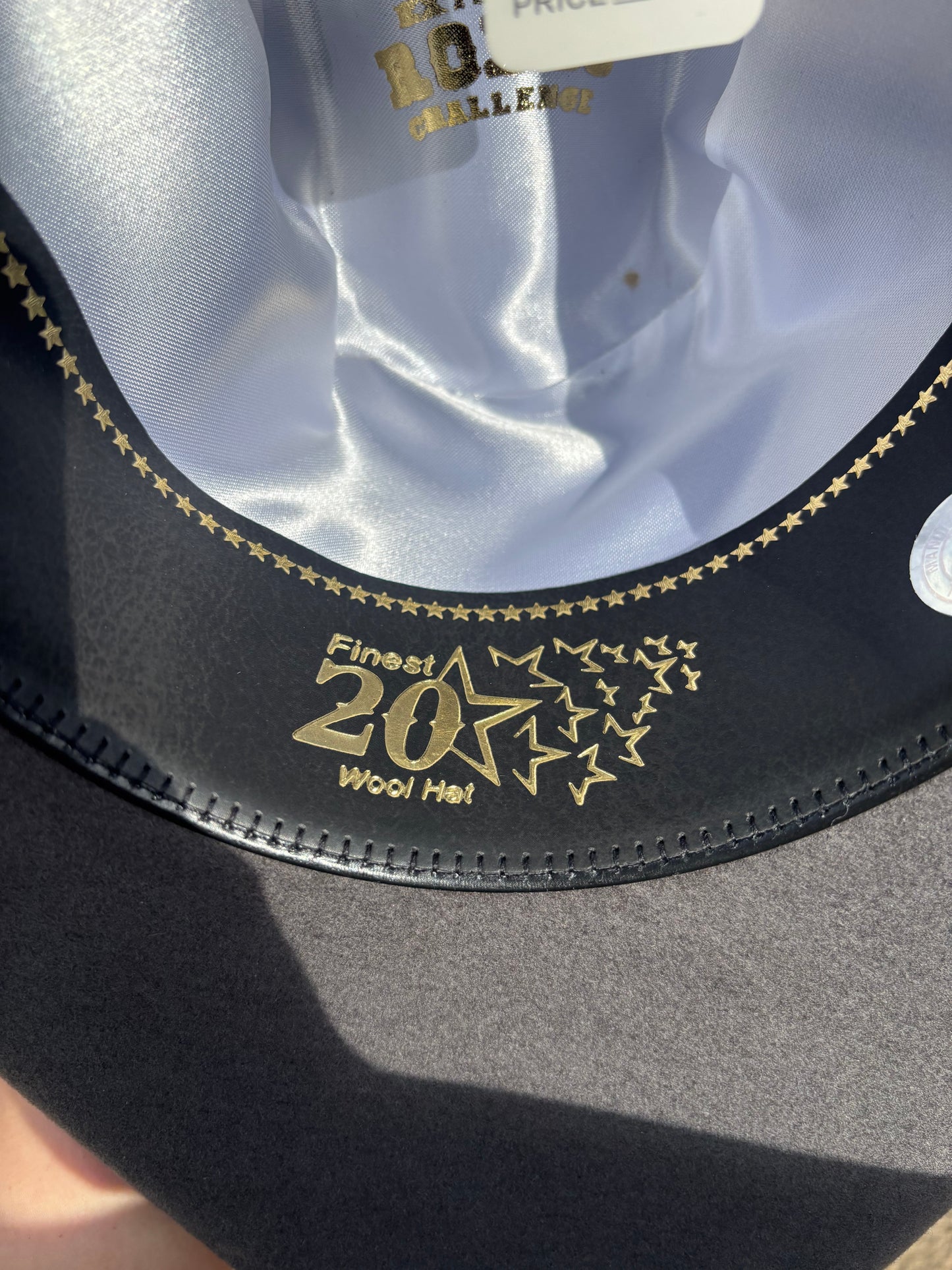 Sombrero Tombstone Este Oeste 20x Gris