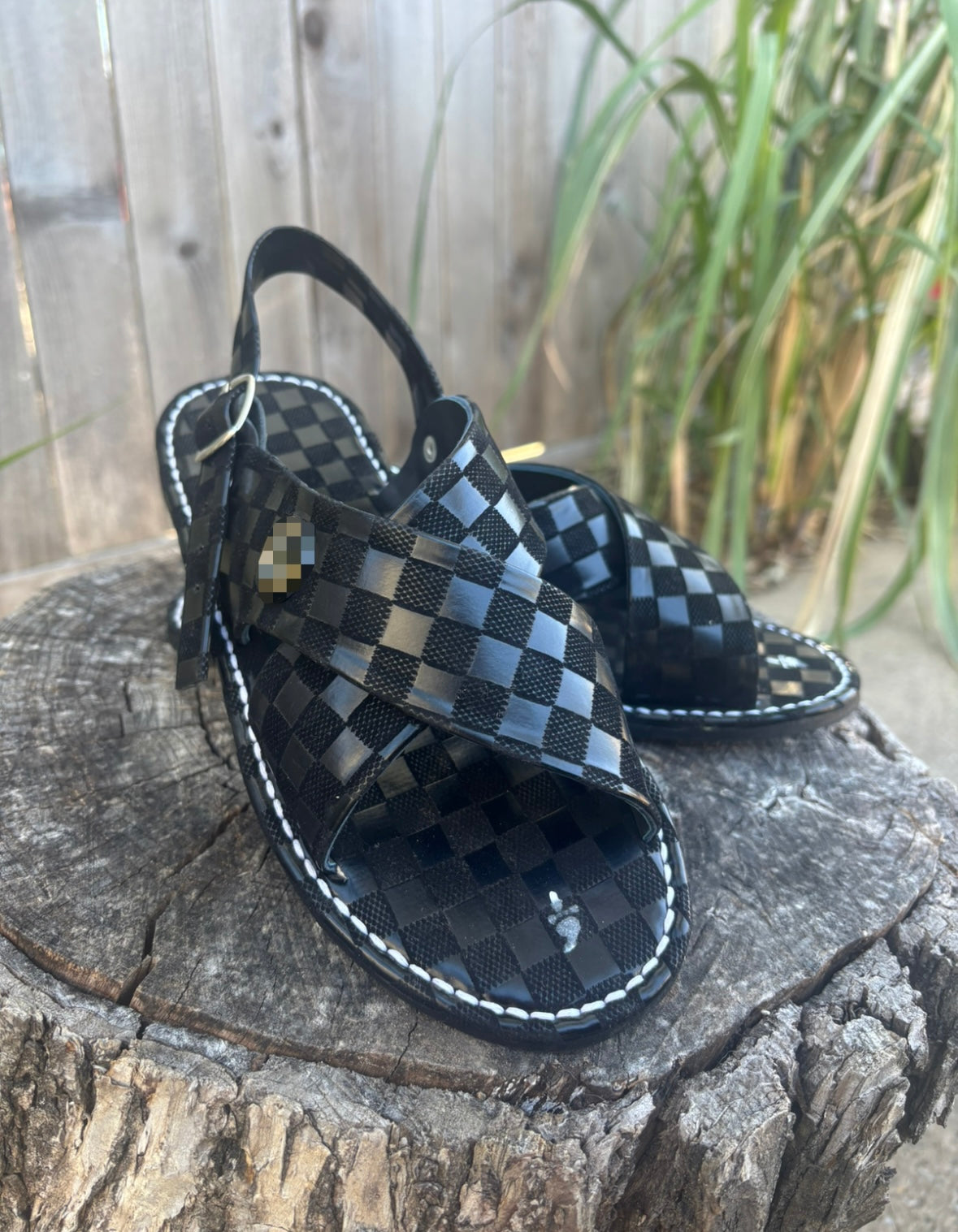 Huaraches Cruzados L V Negro