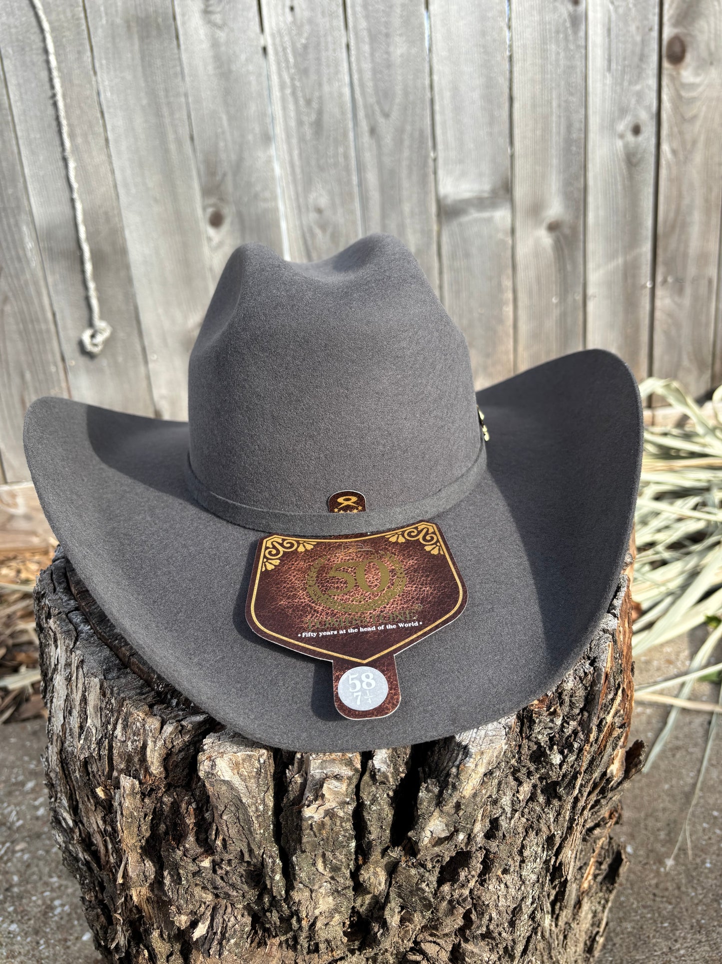 Sombrero Tombstone Este Oeste 20x Gris