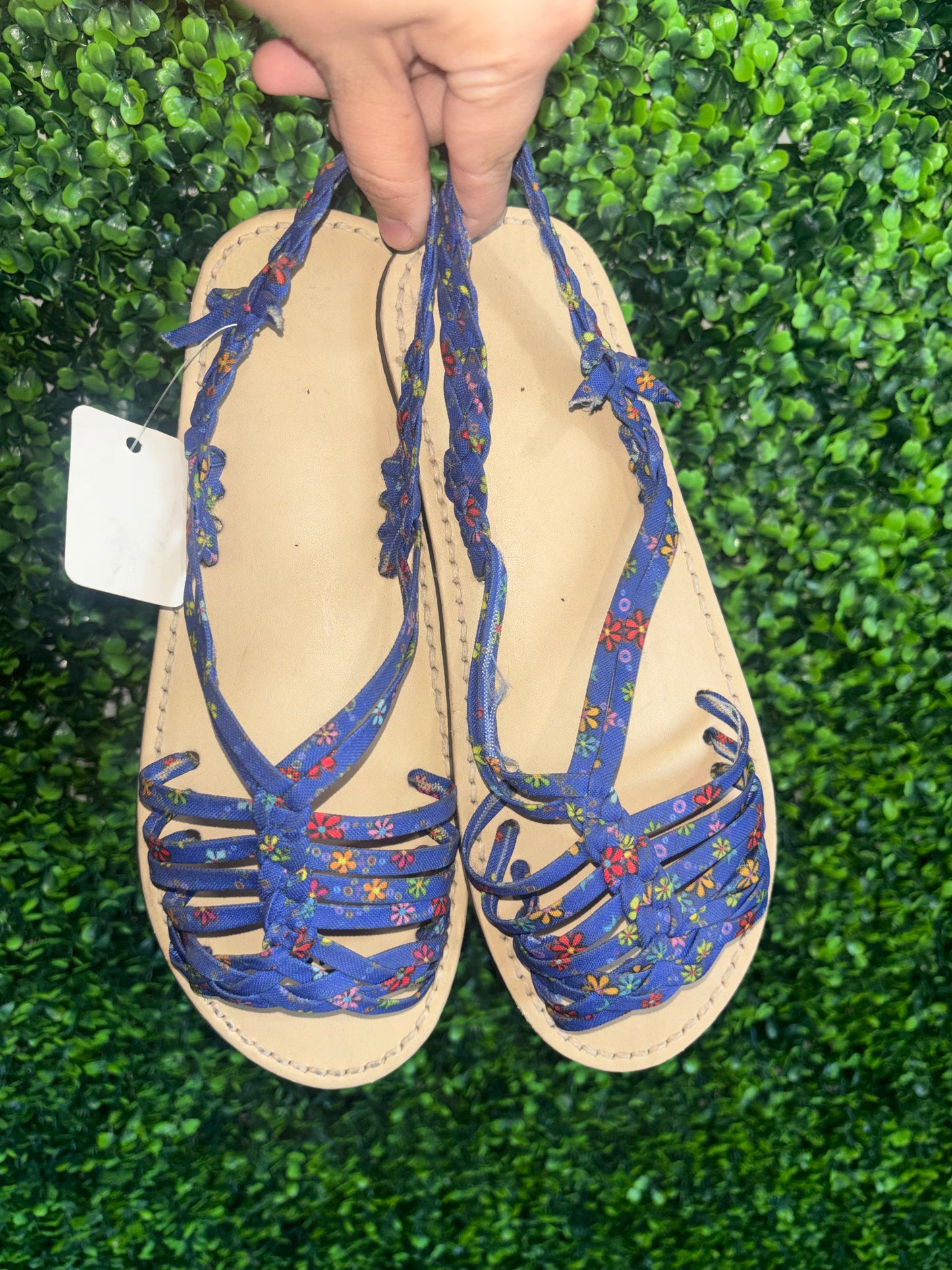 Huarache de Araña Azul Rey