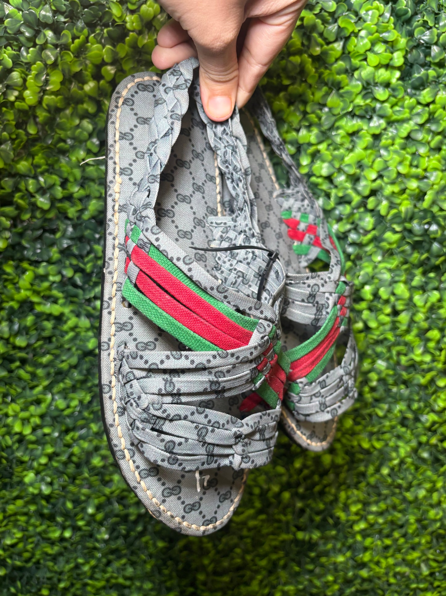 Huarache de Araña GG Gris