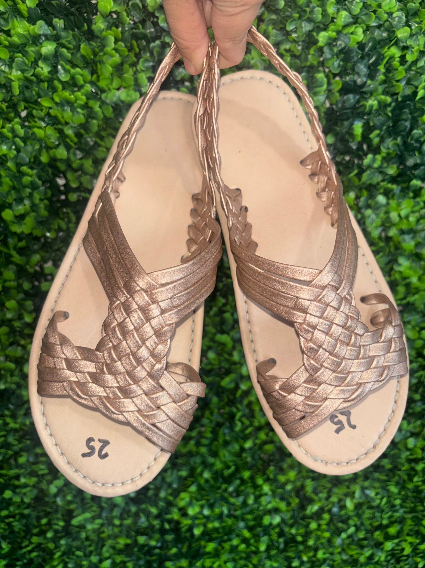 Huarache de Araña Oro Rosa