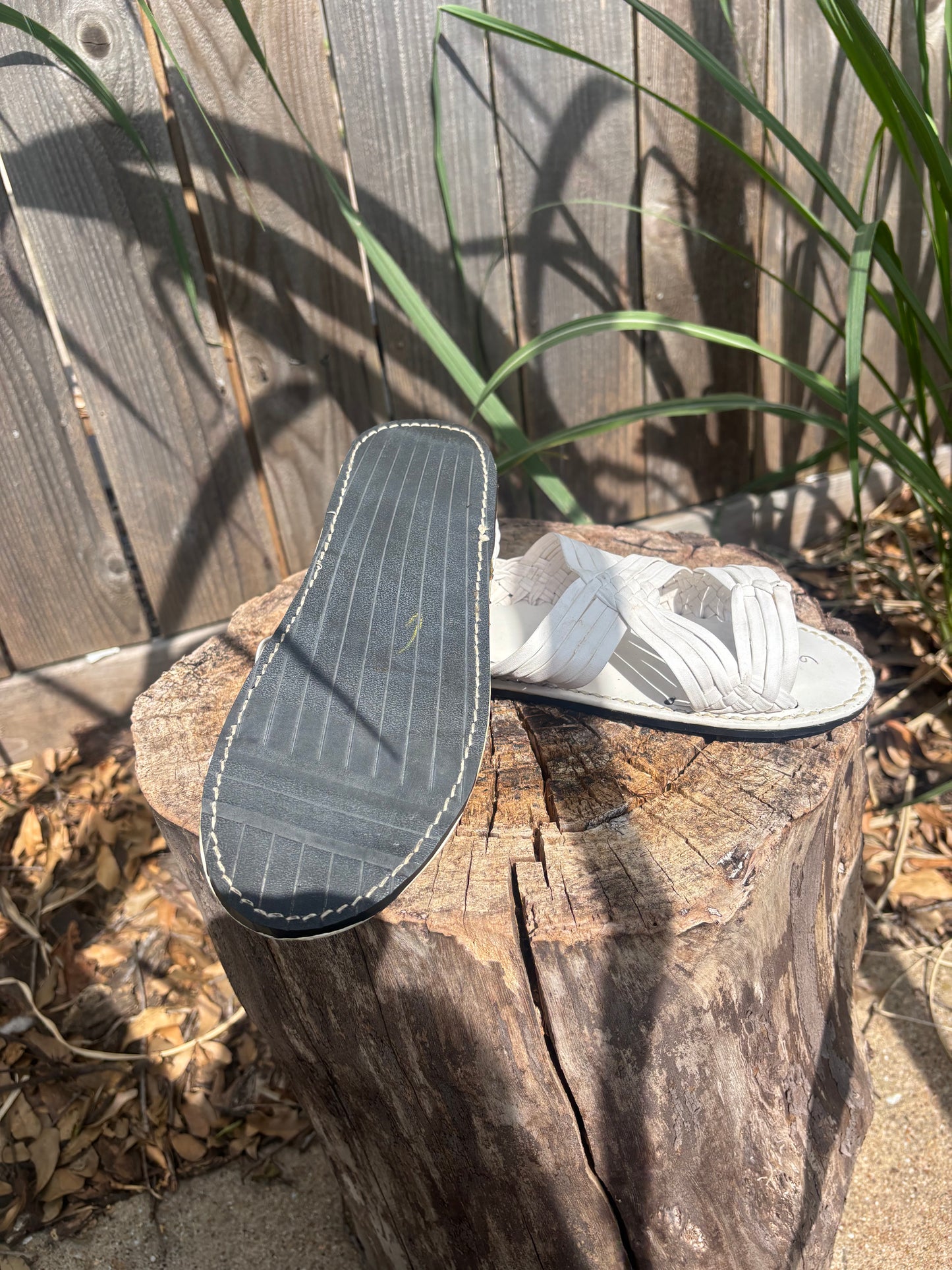 Huarache de Araña Blanco