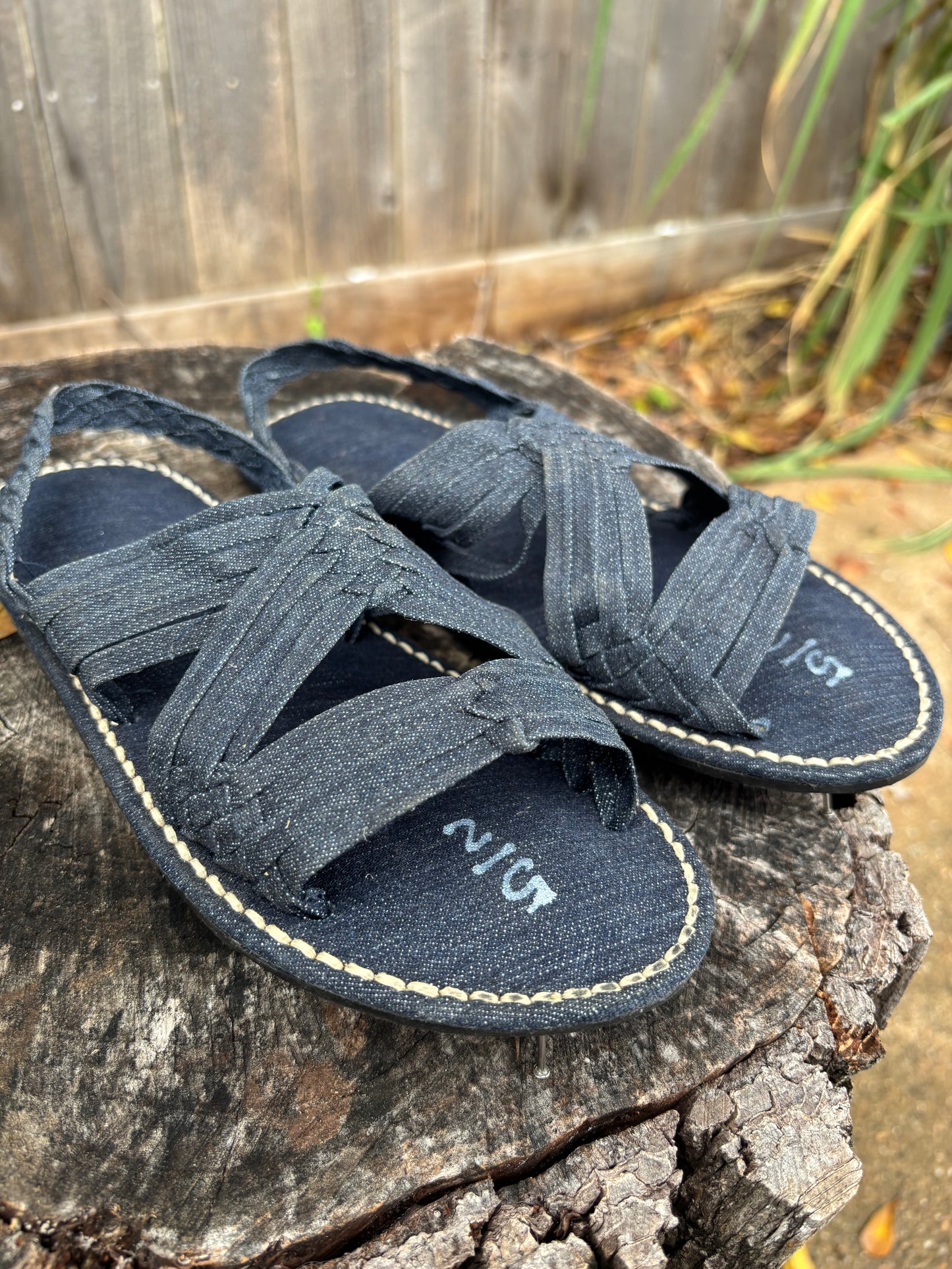 Huarache de Araña Mezclilla