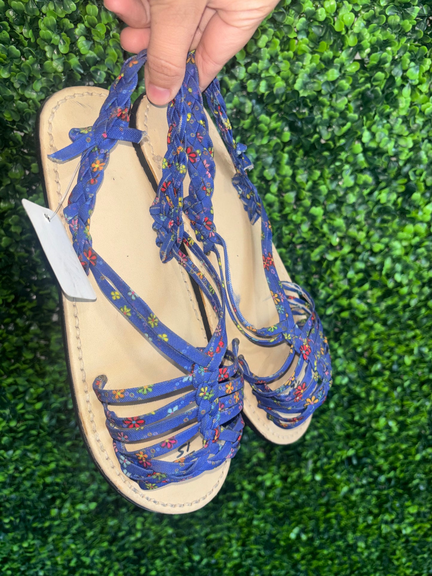 Huarache de Araña Azul Rey