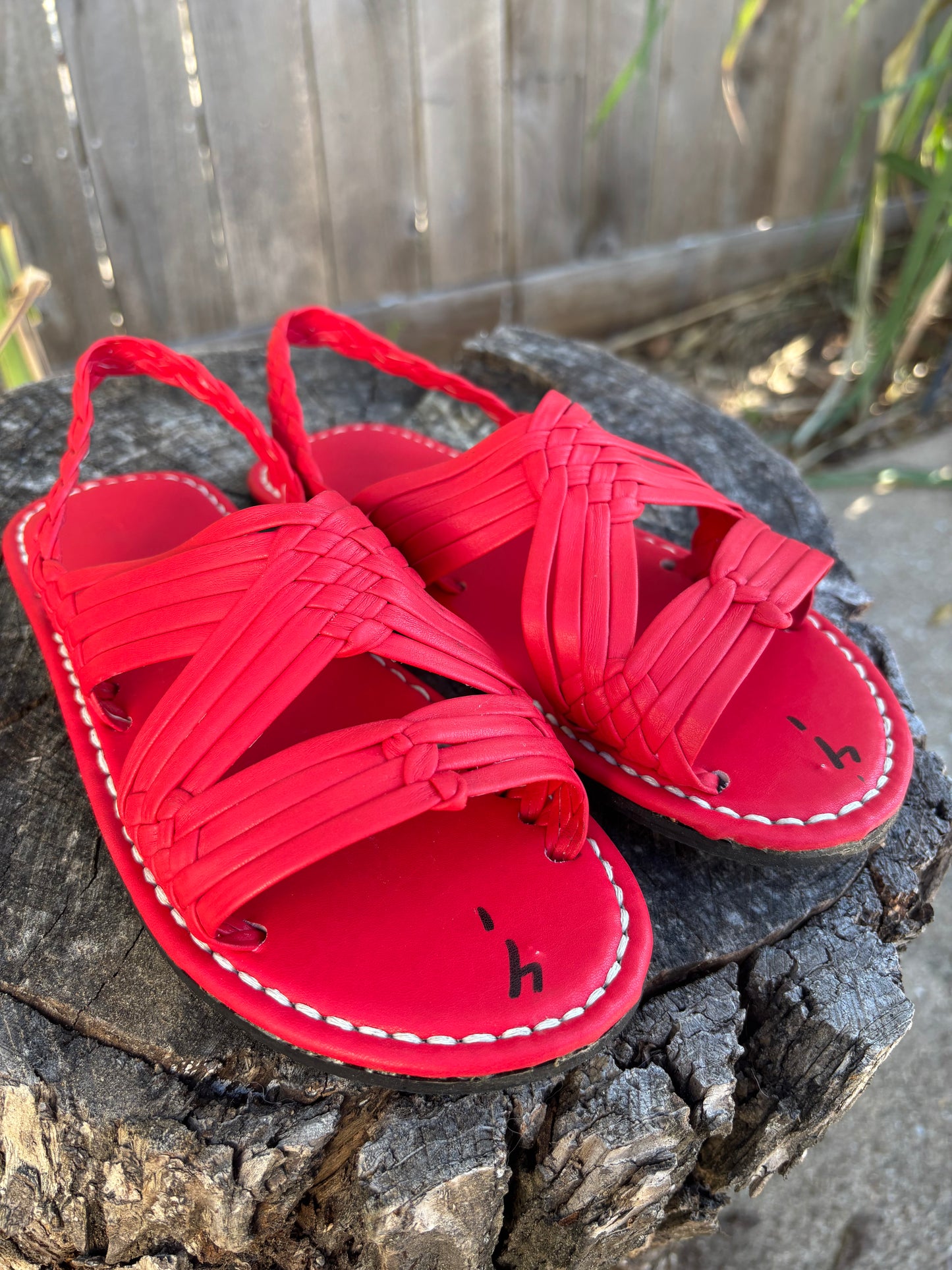 Huarache de Araña Rojo