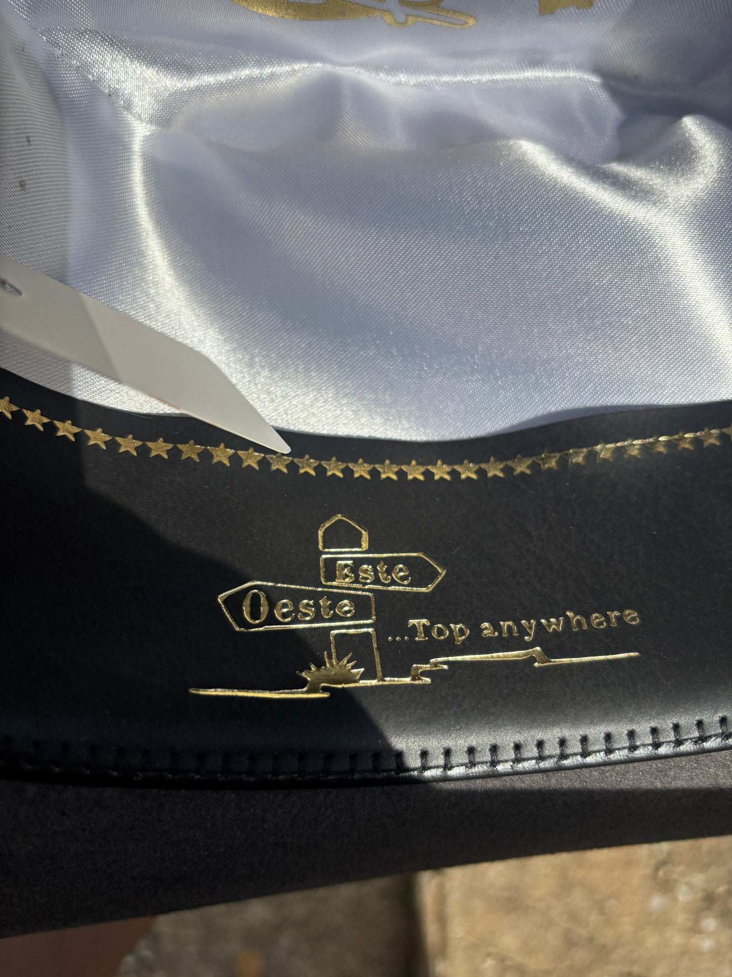 Sombrero Tombstone Este Oeste 20x Gris