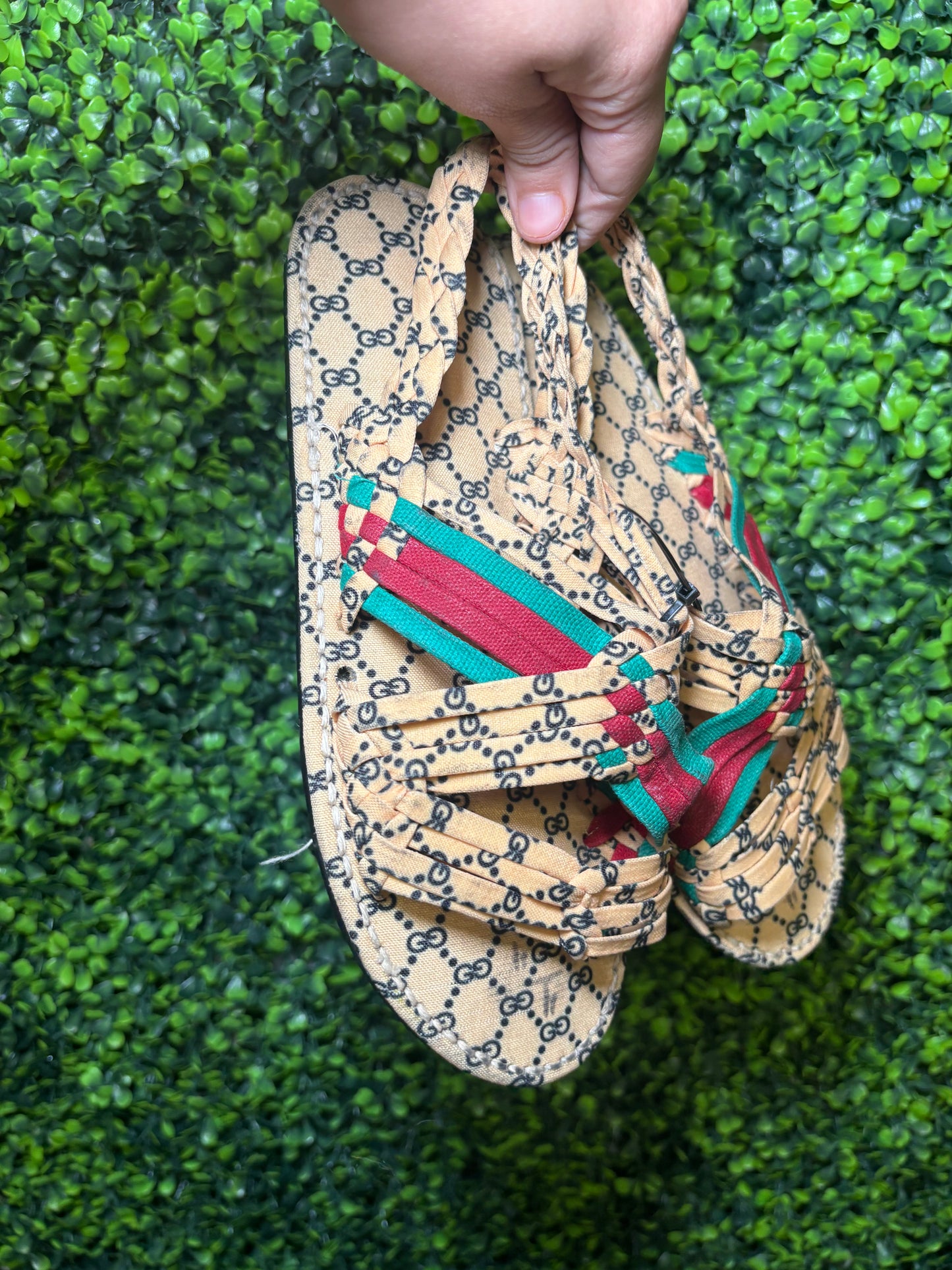 Huarache de Araña GG Khaki