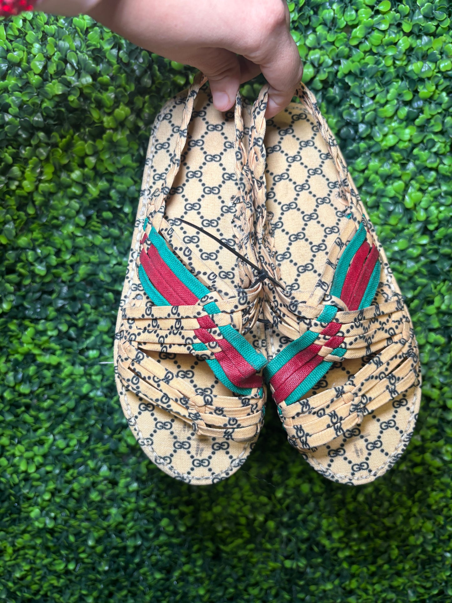 Huarache de Araña GG Khaki