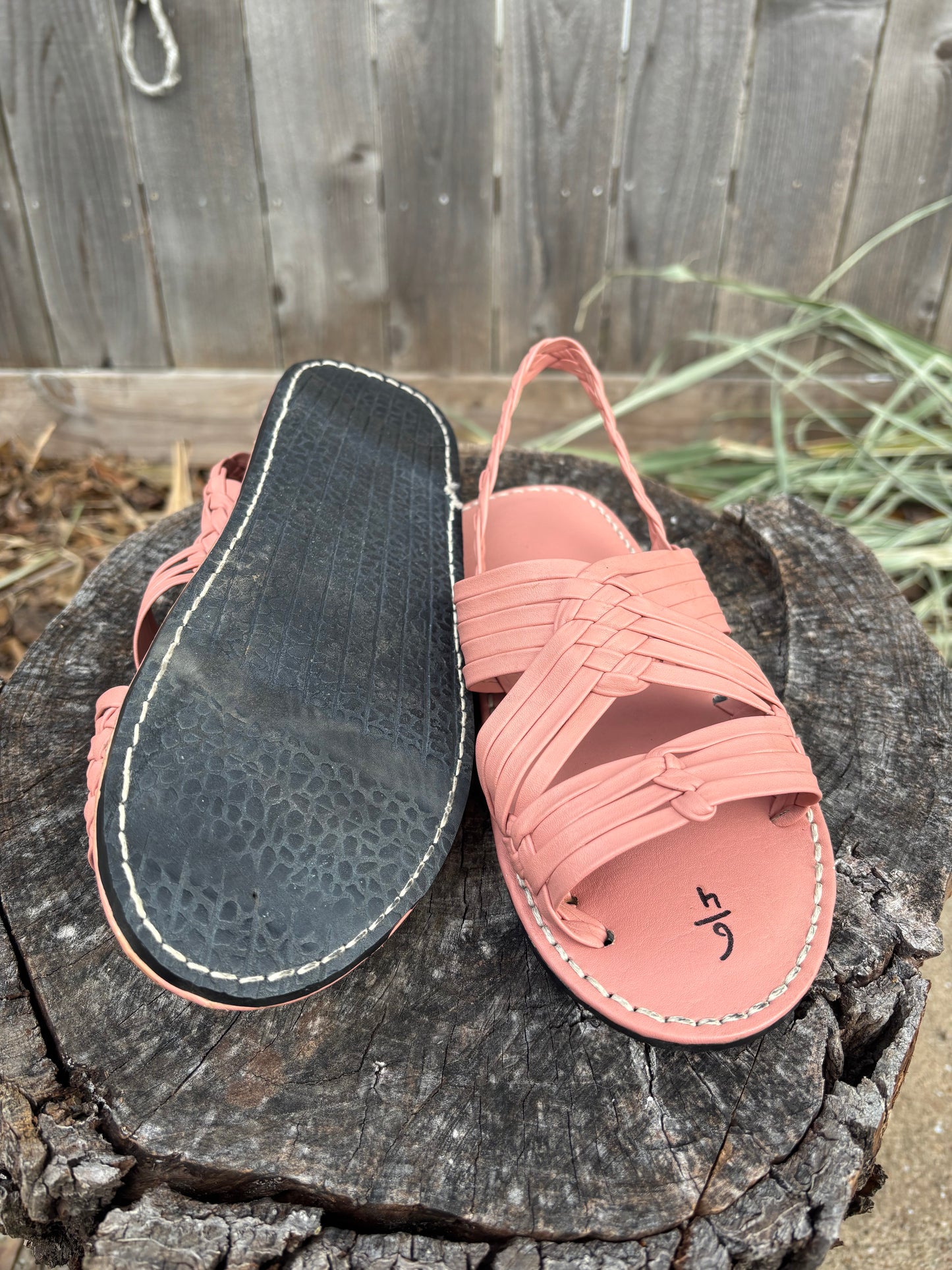 Huarache de Araña Rosa Palo