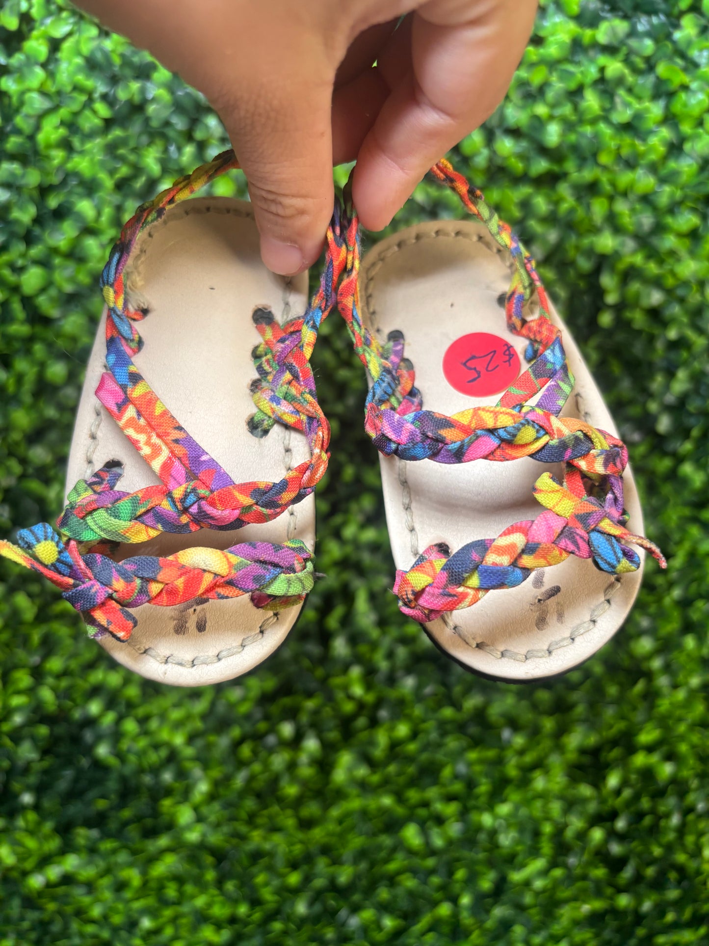 Huarache de Araña Arcoiris Bebe