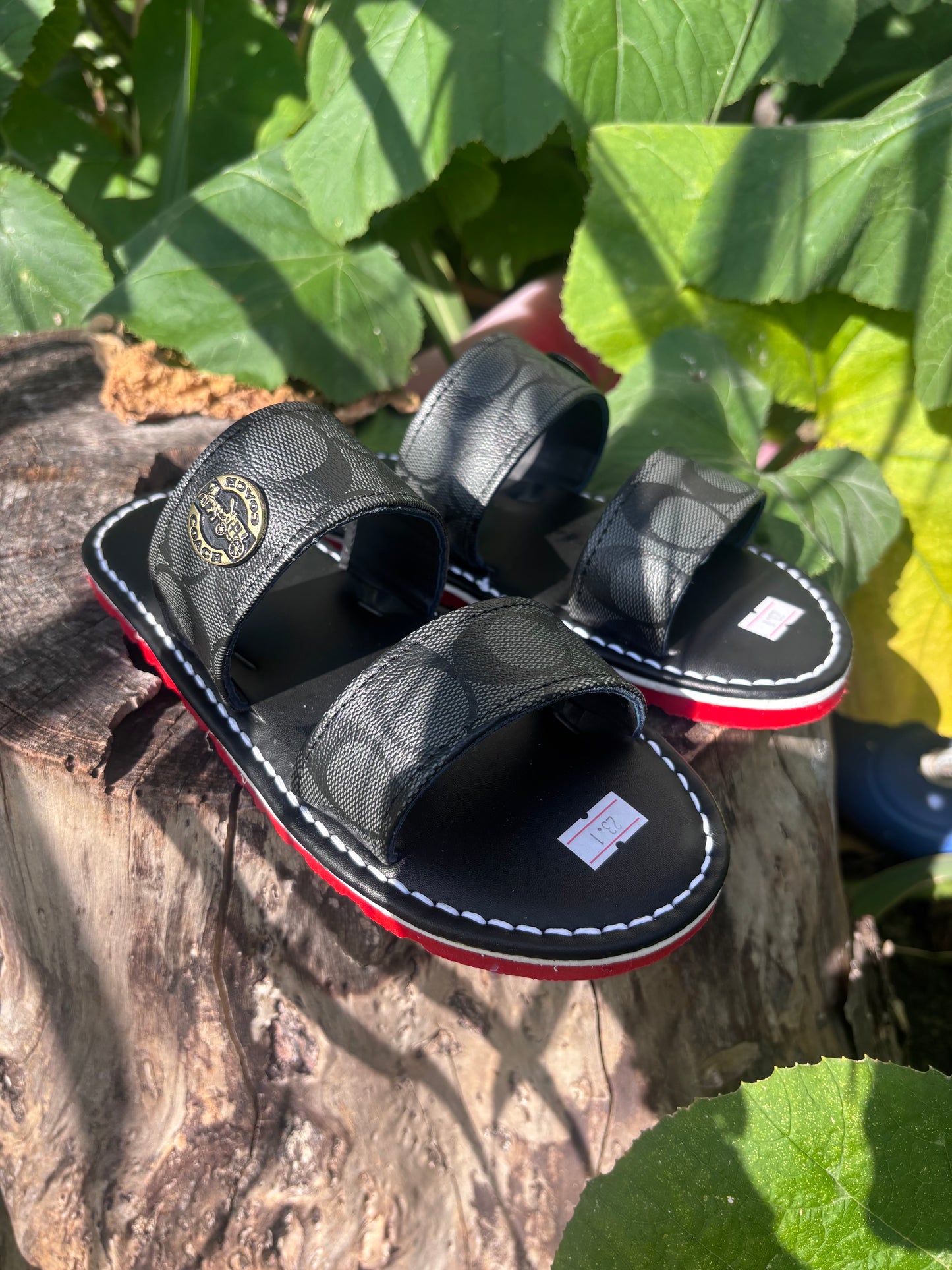Sandalias Dos Correas Suela Roja Cc