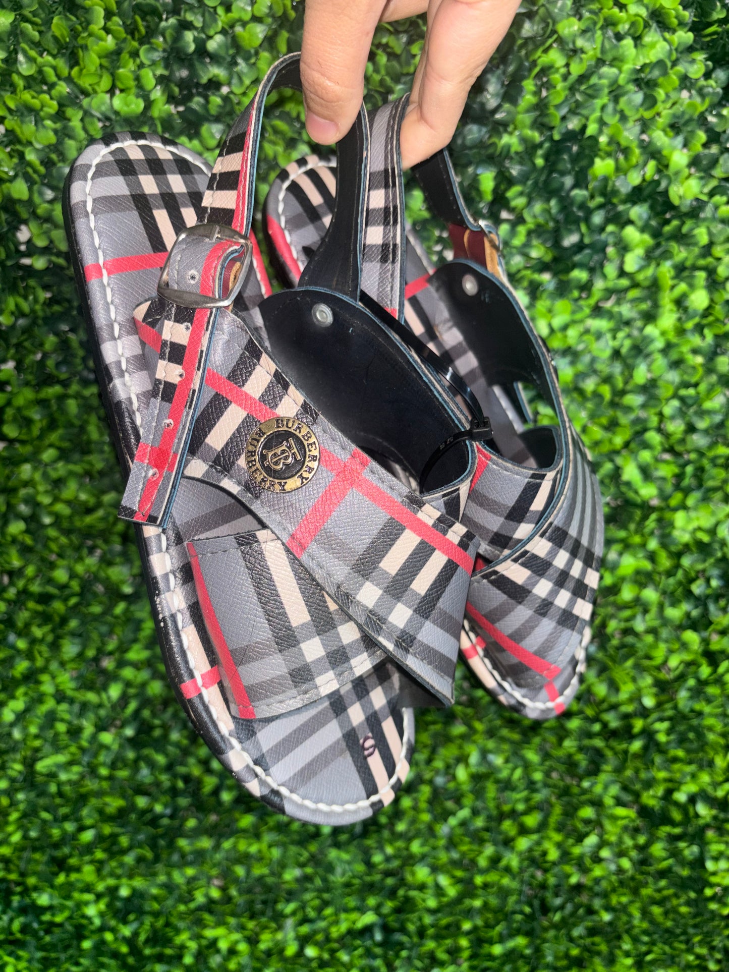 Huarache Cruzado Bb Gris