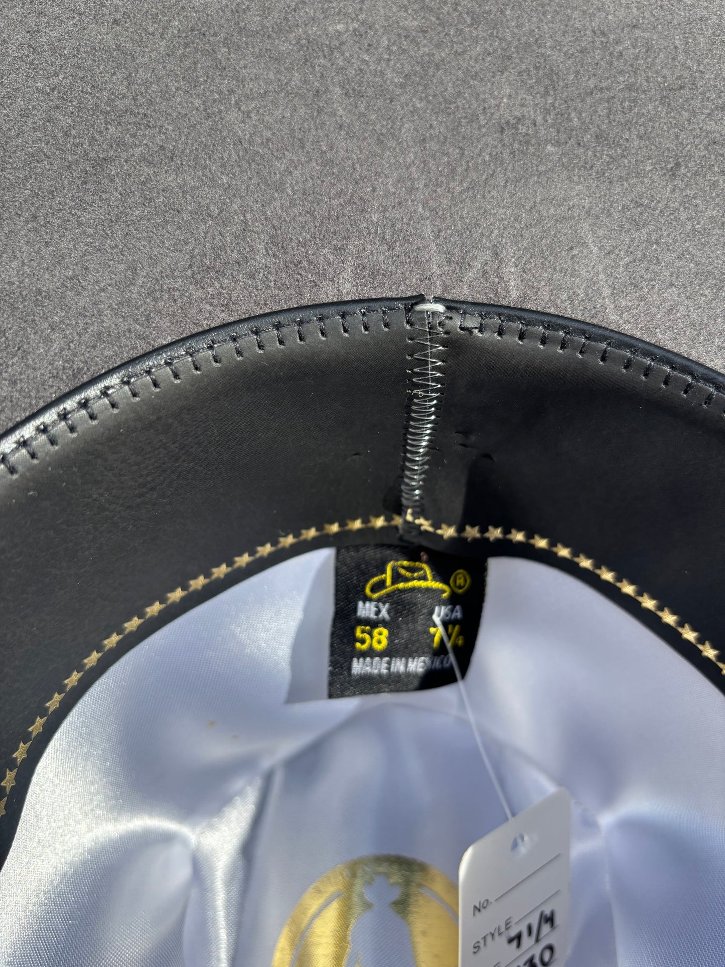 Sombrero Tombstone Este Oeste 20x Gris