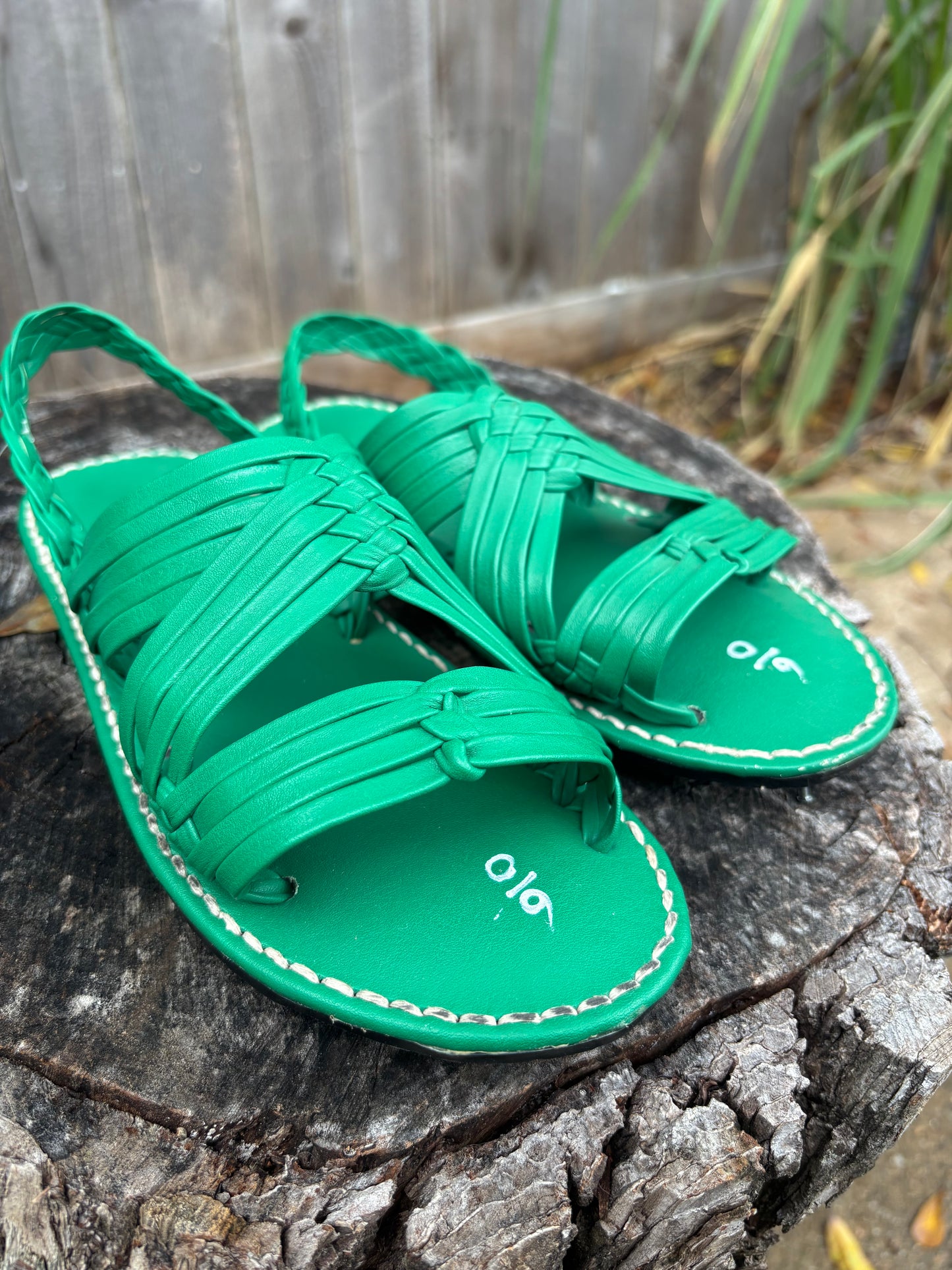 Huarache de Araña Verde