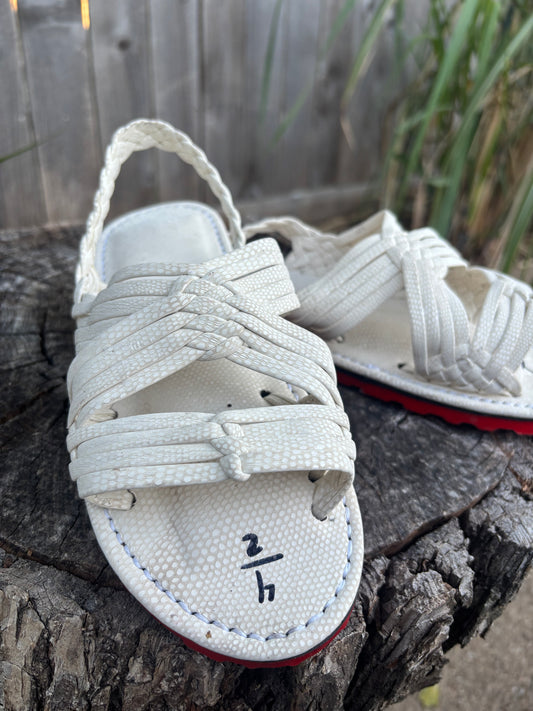 Huaraches de Araña Suela Roja