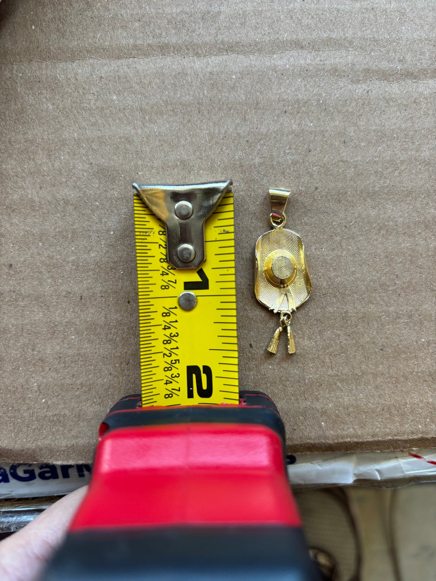 Dije Sombrero Calentano 14k