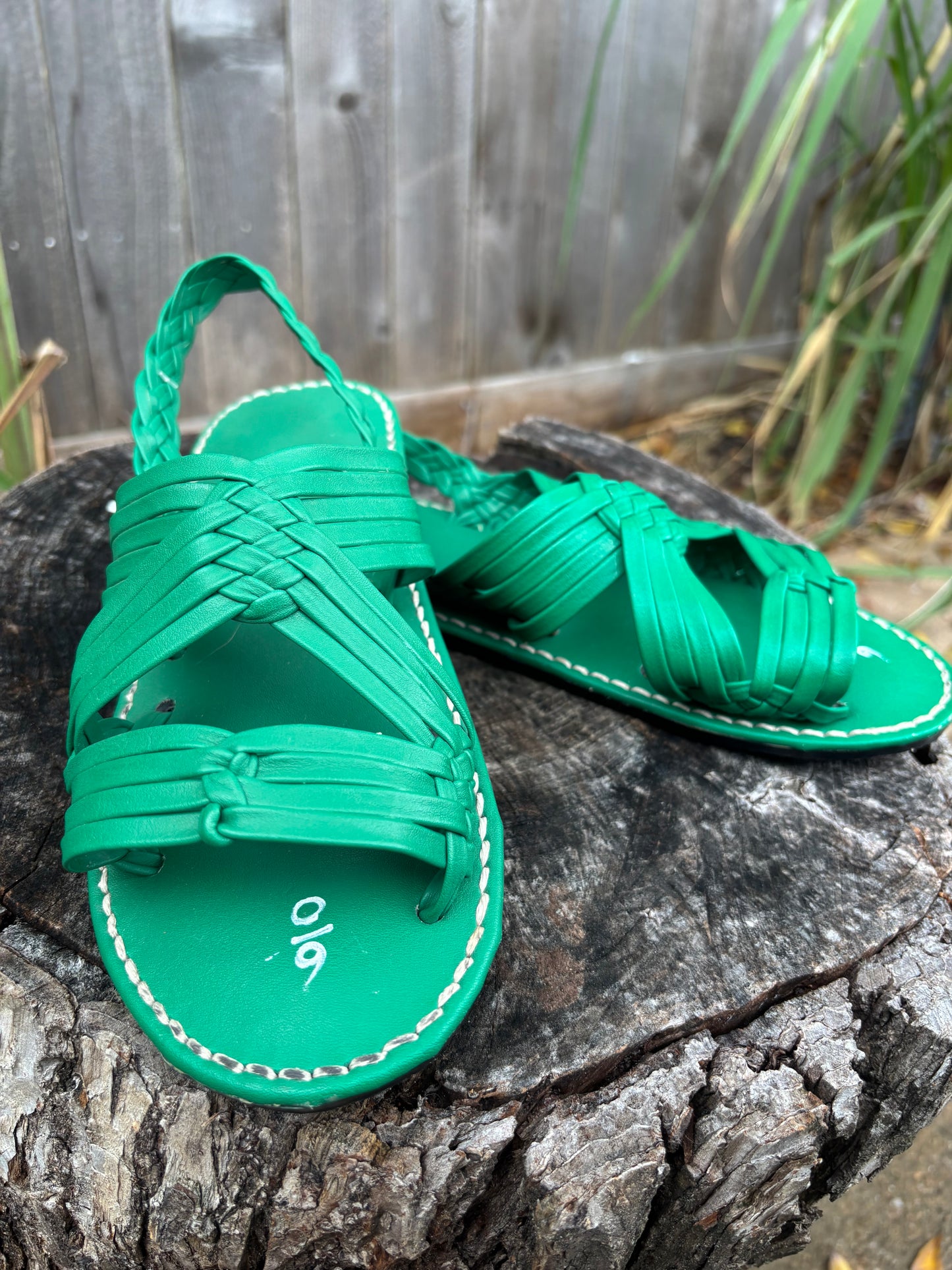 Huarache de Araña Verde