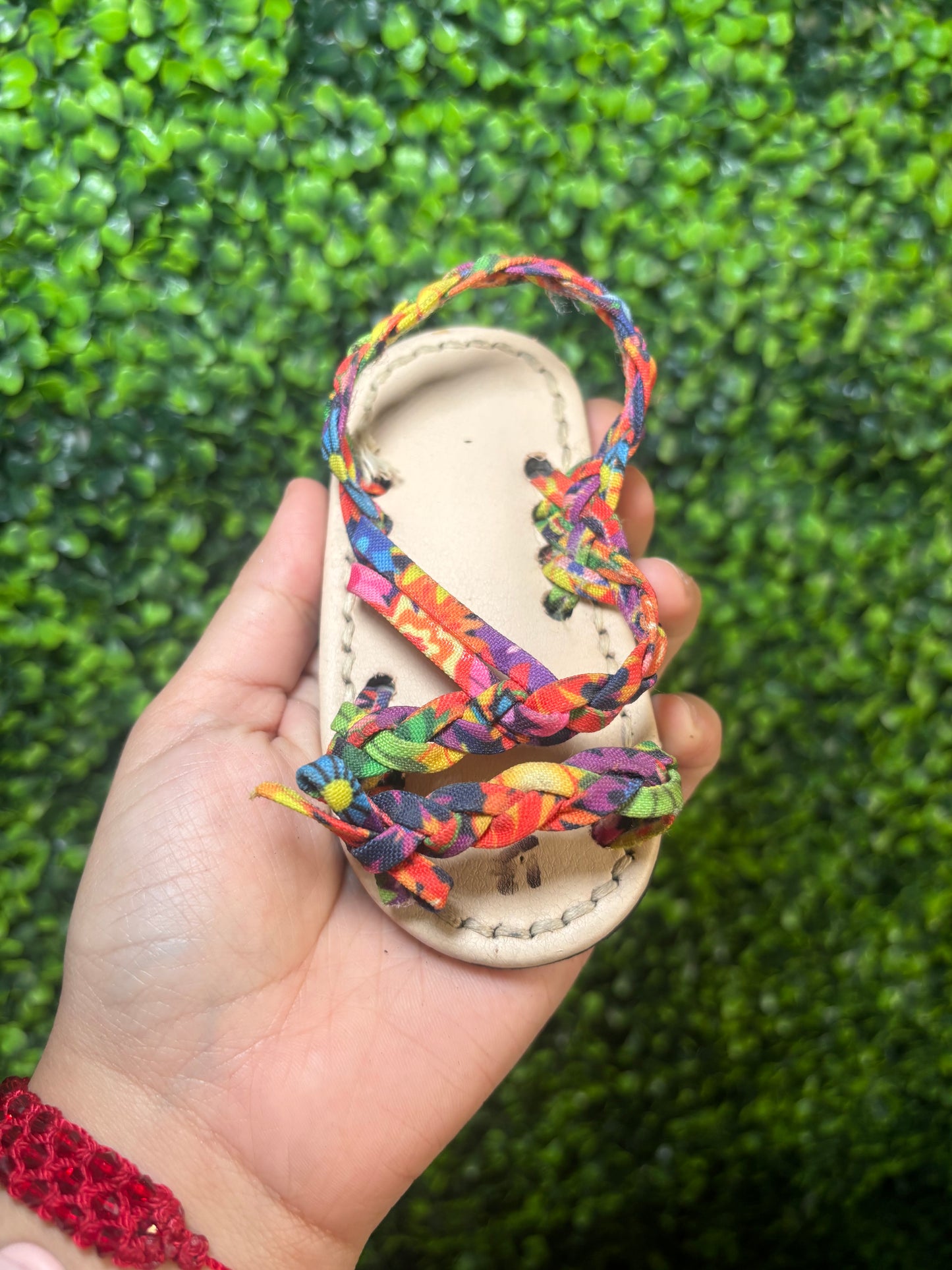Huarache de Araña Arcoiris Bebe