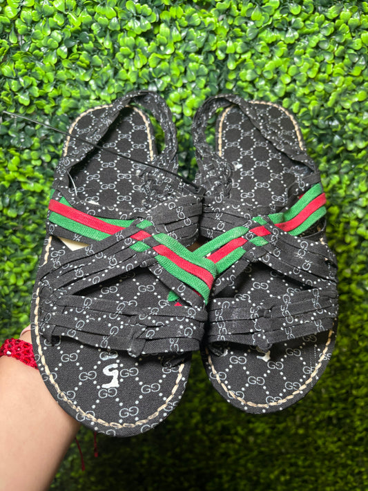 Huaraches de Araña GG Negro