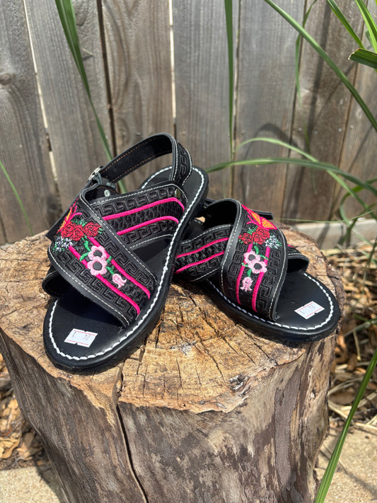Huarache Cruzado Mariposas