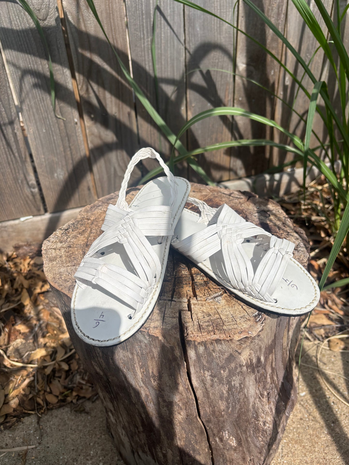 Huarache de Araña Blanco