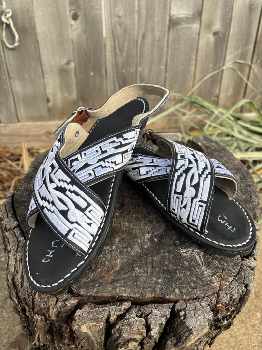 Huarache Cruzado Azteca Negro