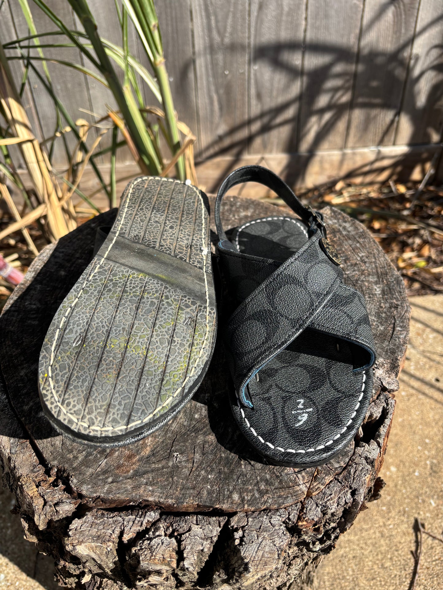 Huarache Cruzado Negro CC