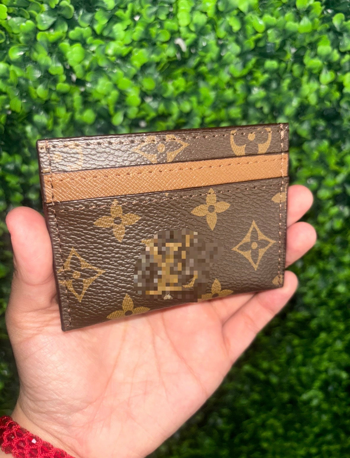 L V Cardholder Tarjetero Cafe